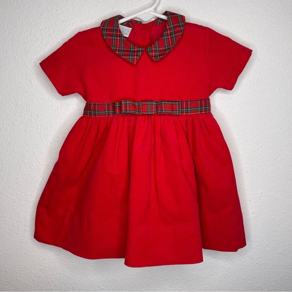 edgehill collection red plaid christmas dress - Picture 1 of 2